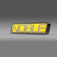 Noble Logo 3D Model