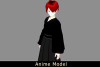 【Original】Anime Character : ModernSamuraiA (Contain VRM)