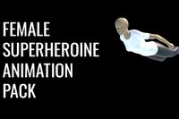 Female Superheroine Animation Pack