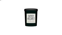 Bougie parfume en verre avec couvercle dor REF 184534 PRIX 15,99