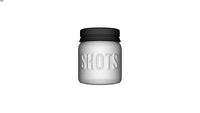 Mini bocal en verre et mtal REF 181385 PRIX 6