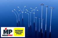 Megapoly.Art - Outdoor Lighting Poles