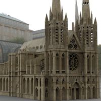 Clermont Cathedral 3D Model
