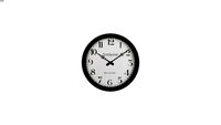 Horloge moulures en mtal noir REF 176781 PRIX 199