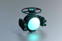 Security Drone (Low Poly)