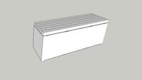 0ms- Vestre april bench