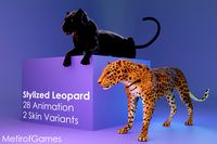 Stylized Leopard