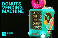 Donuts Vending Machine - Scifi Vending Machine