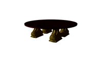 MESA BOLOGNA 3M COM COLUNAS ZURIQUE VERDE CELADON (931, 7096) - Center Festas