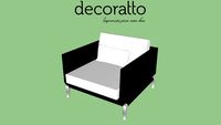 POLTRONA DECORATTO AIKA