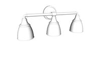 Kohler Devonshire 3 light vanity sconce