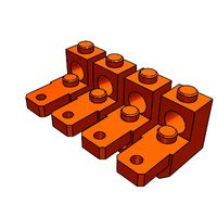 XT4 4p PLUG-IN EXTERNAL TERMINALS FCCuAl 2x150mm2 LOW