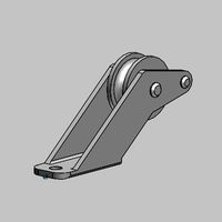 Corner pulley, Gal