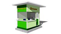Pos Satpam 3x2m