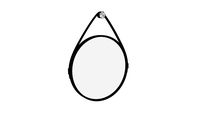 George Mirror 24cm Black