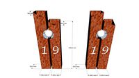 doppel säule 19