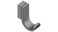 Grohe SELECTION EINFACHER BADEMANTELHAKEN hook 41039DL0 Halen Handtuchhaken
