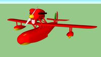 Savoia s21plane from Porco Rosso