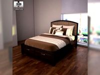Ashley Emory Panel Bed 3D Model