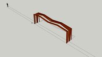 Wooden battens false ceiling Wall panels SAS