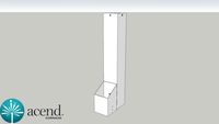 BZ POLE 76X451X153MM