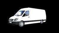 3d van model car