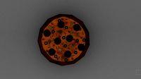 Pizza GameReady Low Poly