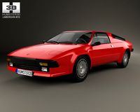 Lamborghini Jalpa P350 1984 3D Model