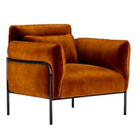 Fauteuil in fluweel  -  Alistair