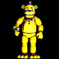 FredBear - FNAF Low-poly 3D model Low-poly 3D model