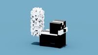 Voxel Skunk