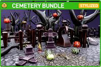 Stylized Cemetery