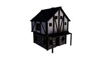Medieval Village House 4