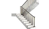 Modern interior stair art deco