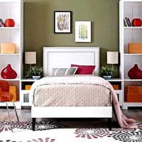 Elena Upholstered Low Profile Platform Bed