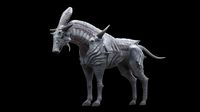 Alien horse creature