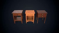 Three old bedsides