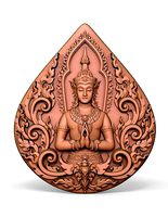 The Angle Thai Pattern  3D Printing Model Jewelry Nacklaces | 3D
