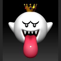 King Boo Ghost Mario | 3D