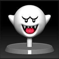 Boo Ghost Mario Based | 3D