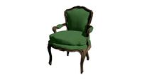 POLTRONA VIVIAN CAPUCCINO LINHAO VERDE CELADON (4419) - Center Festas