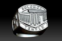Solomon Temple Ring | 3D