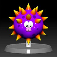 MARIO BIG URCHIN BASED | 3D