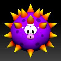 MARIO BIG URCHIN | 3D