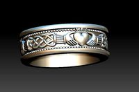 Claddagh Ring | 3D