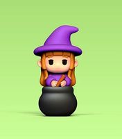 Witch Cauldron | 3D