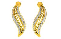 Solitaire Women Earrings 3dm STL OBJ FBX Renders Details | 3D