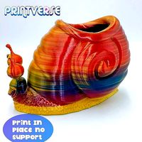Cute Snail Pen Holder  | 3D