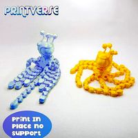 Articulated Dr Octopus Print In Place | 3D