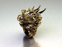 Ring Head dragon | 3D